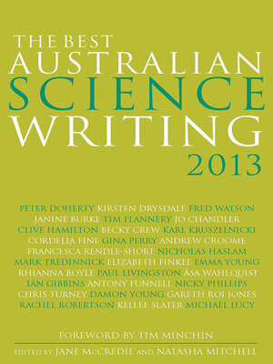 cover image of The Best Australian Science Writing 2013